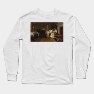 Witness My Act and Seal by Edmund Leighton Long Sleeve T-Shirt